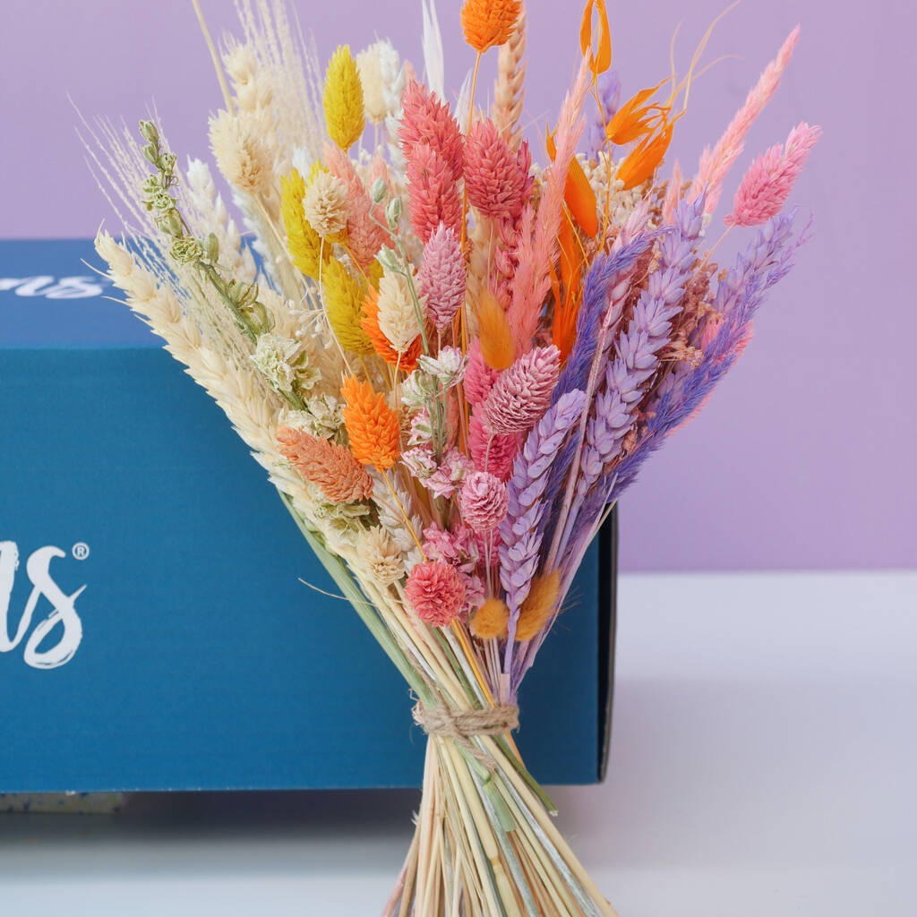 The Midsummer Dried Flower Gift Box By The Happy Blossoms