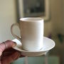 Handmade Espresso Cup / Saucer, thumbnail 11 of 11
