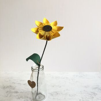 Origami Sunflower Keepsake Gift, 4 of 7