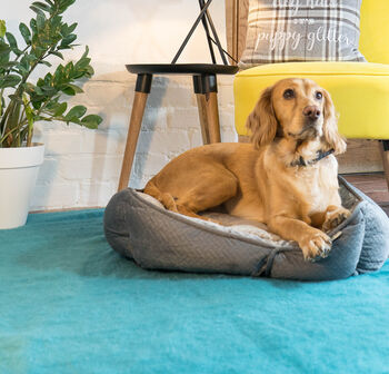 Luxury Soft Quilted Dog Bed, 7 of 9