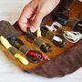 Personalised Handmade Buffalo Leather Cable Organiser, thumbnail 2 of 9