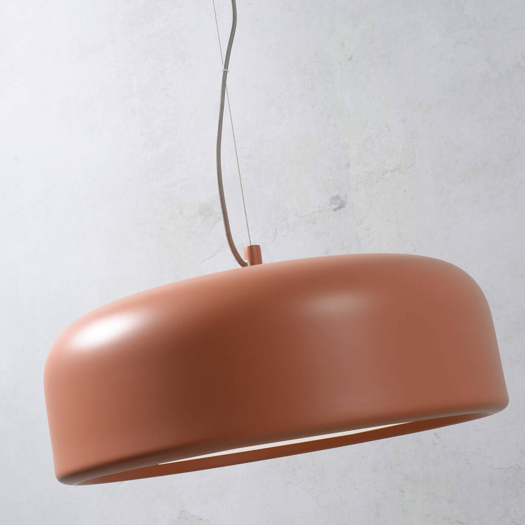 Terracotta Hanging Pendant Light By Lime Lace