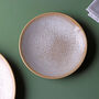 G Decor Amber Dawn Ceramic Tableware With Crackle Finish Contemporary Plates, thumbnail 4 of 7