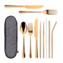 Stainless Steel Travel Cutlery Gift Set For Him, thumbnail 5 of 7