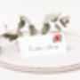 Wedding Place Cards In Tropical, thumbnail 2 of 3