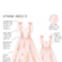Athena In Blush Party Or Flower Girl Dress, thumbnail 8 of 11