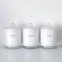Luxury White Glass Bathroom Jar With Airtight Lid, thumbnail 4 of 11