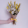 Mini Yellow Daisy Dried Flower Arrangement, thumbnail 1 of 5