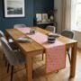 Manthara Pink / Green Floral Table Runner, thumbnail 1 of 2