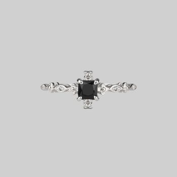 Regal Black Spinel Crystal Ring, 5 of 5