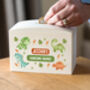 Personalised Money Box With Dinosaurs, thumbnail 4 of 5