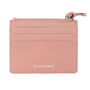 Zipped Coin And Card Holder Pink, thumbnail 1 of 4