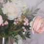 'Flores De Melocoton' Faux Flowers Bouquet, thumbnail 3 of 4