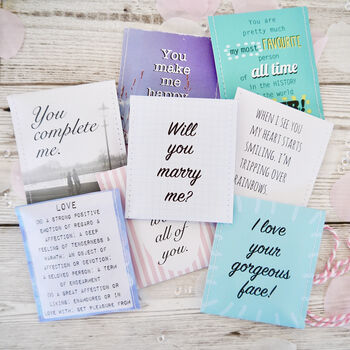Will You Marry Me? Proposal Tea Gift Set, 2 of 9