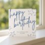 Personalised Star Birthday Card For Special Son, thumbnail 1 of 7