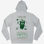 That’s A Wrap Vintage Style Deli Unisex Grey Hoodie, thumbnail 2 of 2