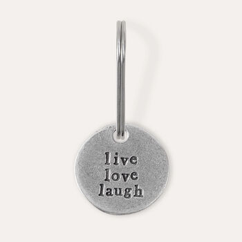 'Live Love Laugh' Keyring, 2 of 4