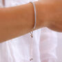 Personalised Sterling Silver Rope Slide Bracelet, thumbnail 3 of 6