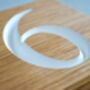 Personalised Oak Number Sign, thumbnail 2 of 2