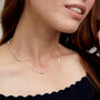 St Ives Sterling Silver Knot Necklace, thumbnail 2 of 4