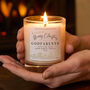 Godparents Christmas Gift Personalised Scented Candle, thumbnail 1 of 8