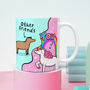 Other Friends Unicorn Mug, thumbnail 4 of 5