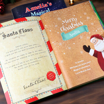 Personalised Magical Christmas Adventure Story Book And, 6 of 12