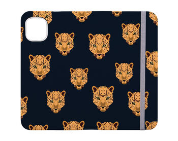 Leopard Face Wallet Phone Case, More Colours, 2 of 3