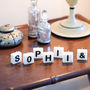 Letter Tile Candles, thumbnail 4 of 4