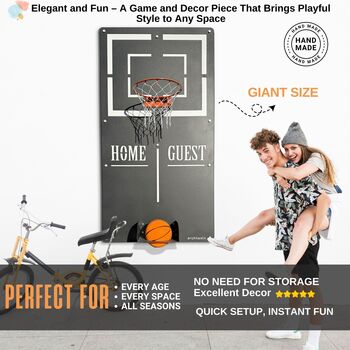 Xxl Basketball Hoop For Wall, 3 of 8