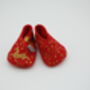 Baby's 1st Christmas Shoes, Reindeer Slippers, thumbnail 5 of 9