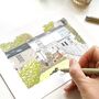 A5 Personalised House Portrait, thumbnail 7 of 9