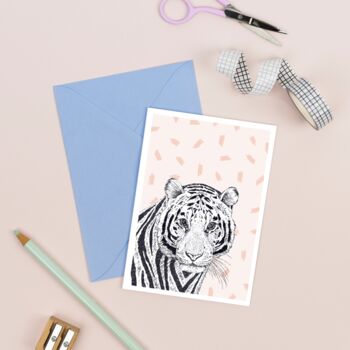 Personalised Tiger Birthday Card, 4 of 8