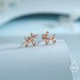 Sterling Silver Balloon Dog Stud Earrings, thumbnail 5 of 12