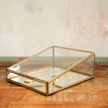 glass jewellery box by all things brighton beautiful ...