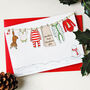 Personalised Baby's First Christmas Washing Line Card, thumbnail 5 of 6