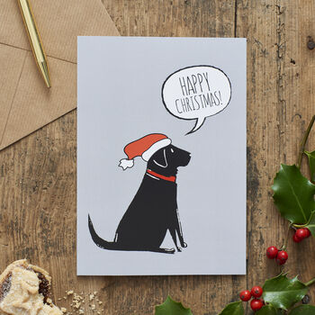 Black Labrador Organic Cotton Tea Towel, 11 of 12