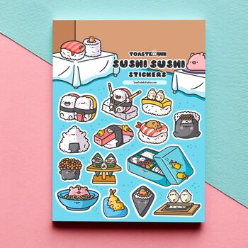 Sushi Sticker Sheet, 2 of 6