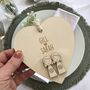 Personalised Bride And Bride Wedding Heart, thumbnail 1 of 4
