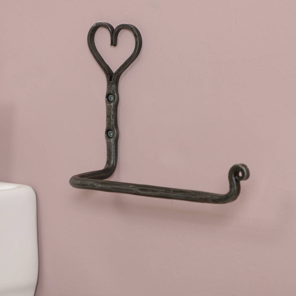 Coeur D'amour Wall Mounted Toilet Roll Holder By Dibor ...
