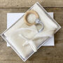Personalised Cashmere Fingerpuppet Mouse Baby Comforter, thumbnail 5 of 6