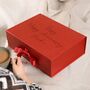 Personalised Luxury Red Gift Box Selection, thumbnail 4 of 8