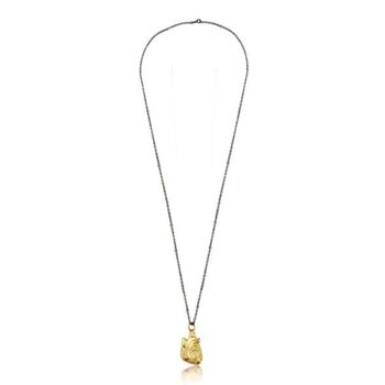 Wdts 925 Silver Anatomical Heart Gold Plated, 2 of 6