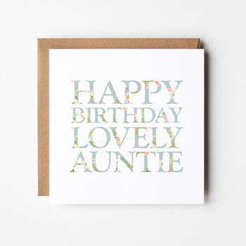 Birthday Card For Her Mum/Auntie/Sister/Friend/Lady, 3 of 5