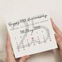 Personalised Silver 25th Anniversary Card For Couple, thumbnail 1 of 7