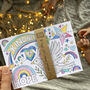 'Hope Full' Christmas Colouring Postcards, thumbnail 1 of 5