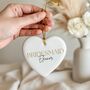 Personalised Bridal Party Heart Bauble, thumbnail 3 of 6