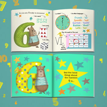 Personalised 6th Birthday Children's Book, 9 of 10