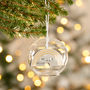 Personalised Mirrored Rainbow Glass Dome Bauble, thumbnail 4 of 4