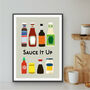 One The Sauce Kitchen Print, thumbnail 1 of 2